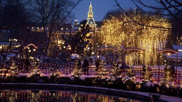 Tivoli Gardens in Copenhagen